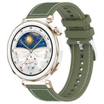 Cinturino per orologio xDfind ibrido in nylon intrecciato e silicone, 22mm For Huawei Watch GT5/GT5 Pro/4/4 Pro, 20mm For Huawei Watch GT4 / GT3 / GT2