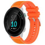 Cinturino per orologio xDfind ibrido in nylon intrecciato e silicone, 22mm For Garmin Forerunner 570 47mm/935/945, 20mm For Garmin Forerunner 570 42mm/245/645, 20mm For Garmin?Vivomove?Sport/Vivoactive5/3, 22mm For Garmin Venu 3 / Vivoactive 4
