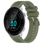 Cinturino per orologio xDfind ibrido in nylon intrecciato e silicone, 22mm For Garmin Forerunner 570 47mm/935/945, 20mm For Garmin Forerunner 570 42mm/245/645, 20mm For Garmin?Vivomove?Sport/Vivoactive5/3, 22mm For Garmin Venu 3 / Vivoactive 4