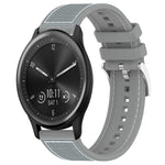 Cinturino per orologio xDfind ibrido in nylon intrecciato e silicone, 22mm For Garmin Forerunner 570 47mm/935/945, 20mm For Garmin Forerunner 570 42mm/245/645, 20mm For Garmin?Vivomove?Sport/Vivoactive5/3, 22mm For Garmin Venu 3 / Vivoactive 4