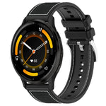Cinturino per orologio xDfind ibrido in nylon intrecciato e silicone, 22mm For Garmin Forerunner 570 47mm/935/945, 20mm For Garmin Forerunner 570 42mm/245/645, 20mm For Garmin?Vivomove?Sport/Vivoactive5/3, 22mm For Garmin Venu 3 / Vivoactive 4