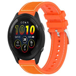 Cinturino per orologio xDfind ibrido in nylon intrecciato e silicone, 22mm For Garmin Forerunner 570 47mm/935/945, 20mm For Garmin Forerunner 570 42mm/245/645, 20mm For Garmin?Vivomove?Sport/Vivoactive5/3, 22mm For Garmin Venu 3 / Vivoactive 4