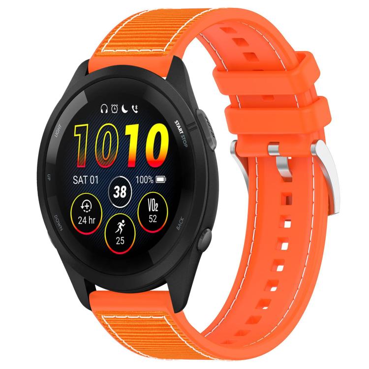Cinturino per orologio xDfind ibrido in nylon intrecciato e silicone, 22mm For Garmin Forerunner 570 47mm/935/945, 20mm For Garmin Forerunner 570 42mm/245/645, 20mm For Garmin?Vivomove?Sport/Vivoactive5/3, 22mm For Garmin Venu 3 / Vivoactive 4