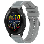 Cinturino per orologio xDfind ibrido in nylon intrecciato e silicone, 22mm For Garmin Forerunner 570 47mm/935/945, 20mm For Garmin Forerunner 570 42mm/245/645, 20mm For Garmin?Vivomove?Sport/Vivoactive5/3, 22mm For Garmin Venu 3 / Vivoactive 4