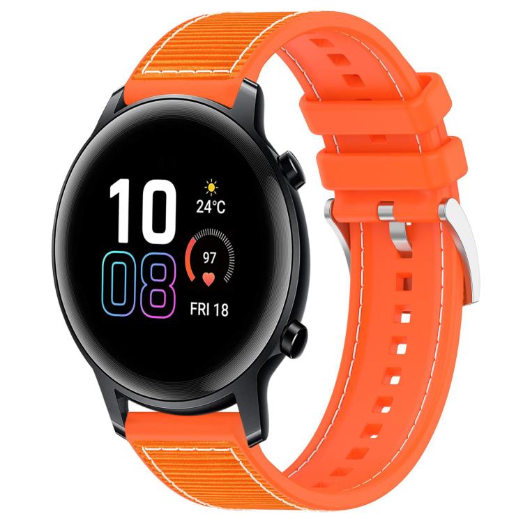 Cinturino per orologio xDfind ibrido in nylon intrecciato e silicone, 20mm For Honor Watch SE / MagicWatch 2 42mm