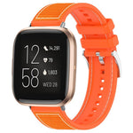 Cinturino per orologio xDfind ibrido in nylon intrecciato e silicone, For Fitbit Versa 4/Versa3/Sense2/Sense 20mm, For Fitbit Versa 2/Versa/Versa Lite 22mm