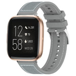 Cinturino per orologio xDfind ibrido in nylon intrecciato e silicone, For Fitbit Versa 4/Versa3/Sense2/Sense 20mm, For Fitbit Versa 2/Versa/Versa Lite 22mm