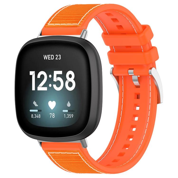 Cinturino per orologio xDfind ibrido in nylon intrecciato e silicone, For Fitbit Versa 4/Versa3/Sense2/Sense 20mm, For Fitbit Versa 2/Versa/Versa Lite 22mm