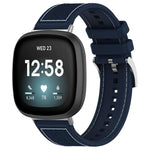 Cinturino per orologio xDfind ibrido in nylon intrecciato e silicone, For Fitbit Versa 4/Versa3/Sense2/Sense 20mm, For Fitbit Versa 2/Versa/Versa Lite 22mm