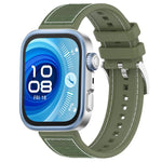 Cinturino per orologio xDfind ibrido in nylon intrecciato e silicone, For Huawei Watch Fit4 / Fit3 / Fit4 Pro 20mm, For Huawei Watch D2 22mm