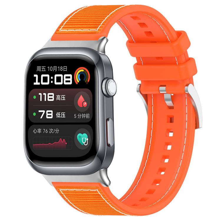 Cinturino per orologio xDfind ibrido in nylon intrecciato e silicone, For Huawei Watch Fit4 / Fit3 / Fit4 Pro 20mm, For Huawei Watch D2 22mm