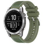 Cinturino per orologio xDfind ibrido in nylon intrecciato e silicone, For Garmin Fenix 8/7X/6X/5X 26mm, For Garmin Fenix 8/7/6/5 22mm, For Garmin Forerunner 220/235/735/735XT 20mm, For Garmin Forerunner 35/30/35J 20mm