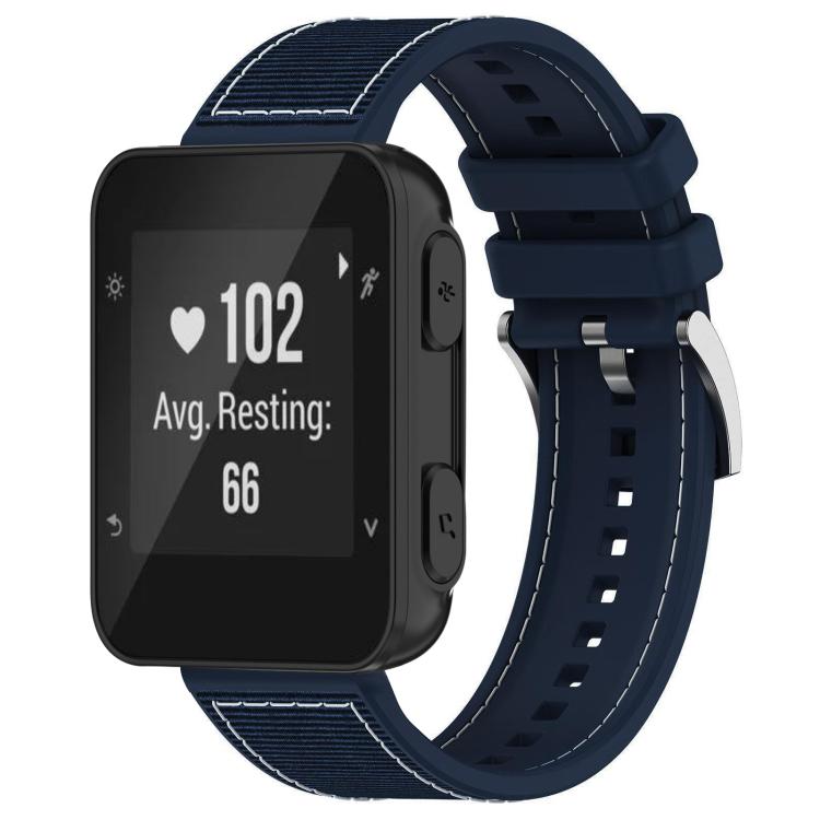 Cinturino per orologio xDfind ibrido in nylon intrecciato e silicone, For Garmin Fenix 8/7X/6X/5X 26mm, For Garmin Fenix 8/7/6/5 22mm, For Garmin Forerunner 220/235/735/735XT 20mm, For Garmin Forerunner 35/30/35J 20mm