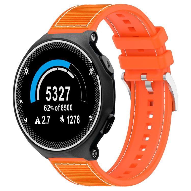 Cinturino per orologio xDfind ibrido in nylon intrecciato e silicone, For Garmin Fenix 8/7X/6X/5X 26mm, For Garmin Fenix 8/7/6/5 22mm, For Garmin Forerunner 220/235/735/735XT 20mm, For Garmin Forerunner 35/30/35J 20mm