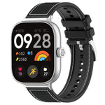 Cinturino per orologio xDfind ibrido in nylon intrecciato e silicone, For Xiaomi Band 9 Pro/Redmi Watch6/5/4 20mm, For Redmi Watch 3 Active/Watch 3 Lite 20mm, For Redmi Watch 3 20mm