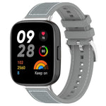 Cinturino per orologio xDfind ibrido in nylon intrecciato e silicone, For Xiaomi Band 9 Pro/Redmi Watch6/5/4 20mm, For Redmi Watch 3 Active/Watch 3 Lite 20mm, For Redmi Watch 3 20mm