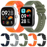 Cinturino per orologio xDfind ibrido in nylon intrecciato e silicone, For Xiaomi Band 9 Pro/Redmi Watch6/5/4 20mm, For Redmi Watch 3 Active/Watch 3 Lite 20mm, For Redmi Watch 3 20mm
