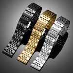 Cinturino per orologio xDfind in acciaio inossidabile massiccio a sette maglie, For Fitbit Charge 6 / 5 18mm, For Fitbit Versa 4 / 3 / Sense2 / 1 20mm, For Fitbit Charge 4 / 3 18mm
