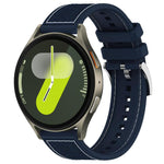 Cinturino per orologio xDfind ibrido in nylon intrecciato e silicone, For Samsung Galaxy Watch Ultra/Ultra 2025 22mm, For Samsung Galaxy Watch 7 / 6 / 5 / FE 20mm, For Samsung Galaxy Fit3 SM-R390 18mm