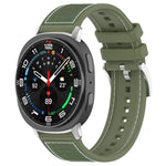 Cinturino per orologio xDfind ibrido in nylon intrecciato e silicone, For Samsung Galaxy Watch Ultra/Ultra 2025 22mm, For Samsung Galaxy Watch 7 / 6 / 5 / FE 20mm, For Samsung Galaxy Fit3 SM-R390 18mm
