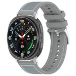 Cinturino per orologio xDfind ibrido in nylon intrecciato e silicone, For Samsung Galaxy Watch Ultra/Ultra 2025 22mm, For Samsung Galaxy Watch 7 / 6 / 5 / FE 20mm, For Samsung Galaxy Fit3 SM-R390 18mm