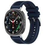 Cinturino per orologio xDfind ibrido in nylon intrecciato e silicone, For Samsung Galaxy Watch Ultra/Ultra 2025 22mm, For Samsung Galaxy Watch 7 / 6 / 5 / FE 20mm, For Samsung Galaxy Fit3 SM-R390 18mm