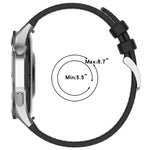 Cinturino per orologio xDfind ibrido in nylon intrecciato e silicone, For Samsung Galaxy Watch Ultra/Ultra 2025 22mm, For Samsung Galaxy Watch 7 / 6 / 5 / FE 20mm, For Samsung Galaxy Fit3 SM-R390 18mm