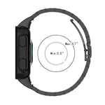 Cinturino per orologio in lega di titanio con fibbia piatta a tre perline., For Garmin forerunner 45 / 45S / Swim 2, For Garmin Forerunner 35 / 30