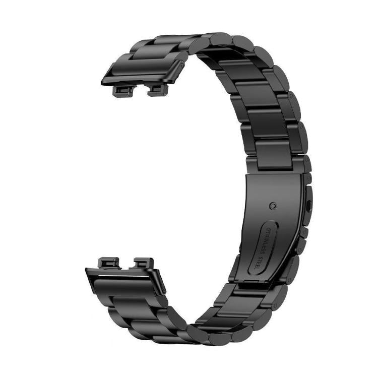 Cinturino per orologio in lega di titanio con fibbia piatta a tre perline., For Honor Band 9