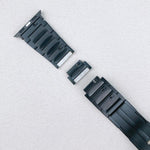 Cinturino per orologio in acciaio inossidabile con fibbia a sgancio rapido e tre perline., For Apple Watch 46mm / 49mm / 45mm / 44mm, For Apple Watch 42mm / 41mm / 40mm / 38mm