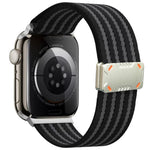 Cinturino per orologio in nylon con fibbia magnetica Mecha Armor, For Apple Watch 46mm / 49mm / 45mm / 44mm, For Apple Watch 42mm / 41mm / 40mm / 38mm