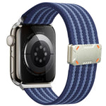 Cinturino per orologio in nylon con fibbia magnetica Mecha Armor, For Apple Watch 46mm / 49mm / 45mm / 44mm, For Apple Watch 42mm / 41mm / 40mm / 38mm