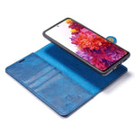 Custodia portafoglio in pelle per Samsung Galaxy S20 FE