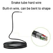 TESLONG NTS500 8mm Dual Lens 5m Industrial Pipeline Endoscope with 5 inch HD Screen, 8mm Dual Lens / 5m