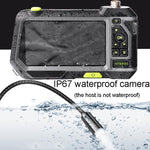 TESLONG NTS500 8mm Dual Lens 5m Industrial Pipeline Endoscope with 5 inch HD Screen, 8mm Dual Lens / 5m