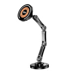 Supporto per auto con caricatore rapido wireless magnetico e adesivo girevole a 360 gradi da 15 W, 3-folding, 2-folding
