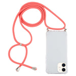 Custodia TPU trasparente per iPhone 12 mini con cordino