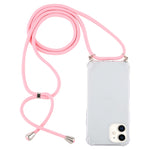 Custodia TPU trasparente per iPhone 12 mini con cordino