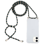 Custodia TPU trasparente per iPhone 12 mini con cordino