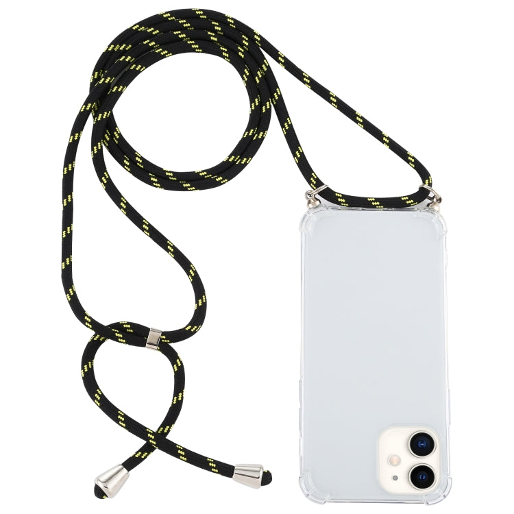 Custodia TPU trasparente per iPhone 12 mini con cordino