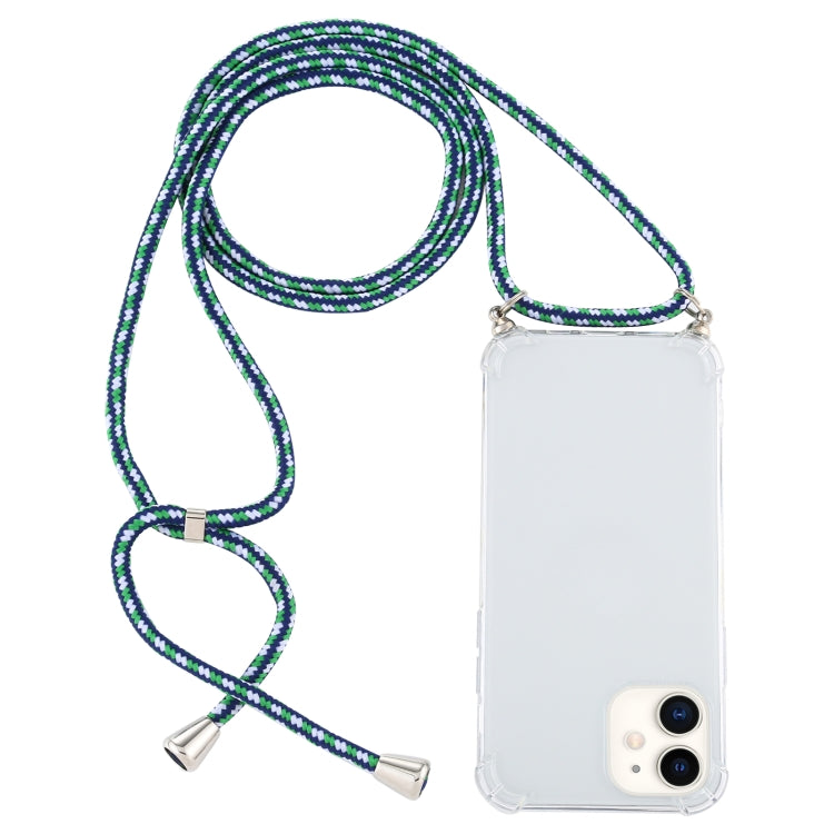 Custodia TPU trasparente per iPhone 12 mini con cordino