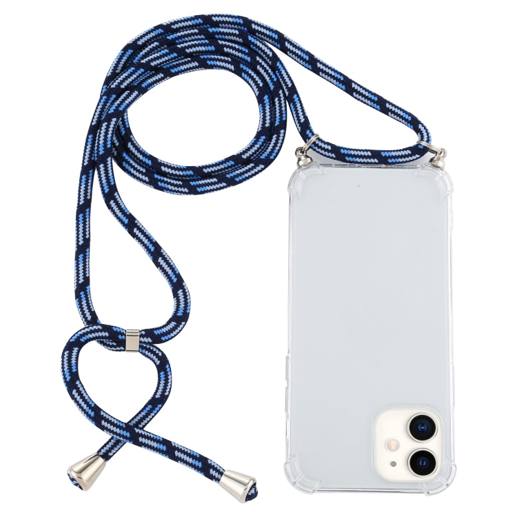 Custodia TPU trasparente per iPhone 12 mini con cordino