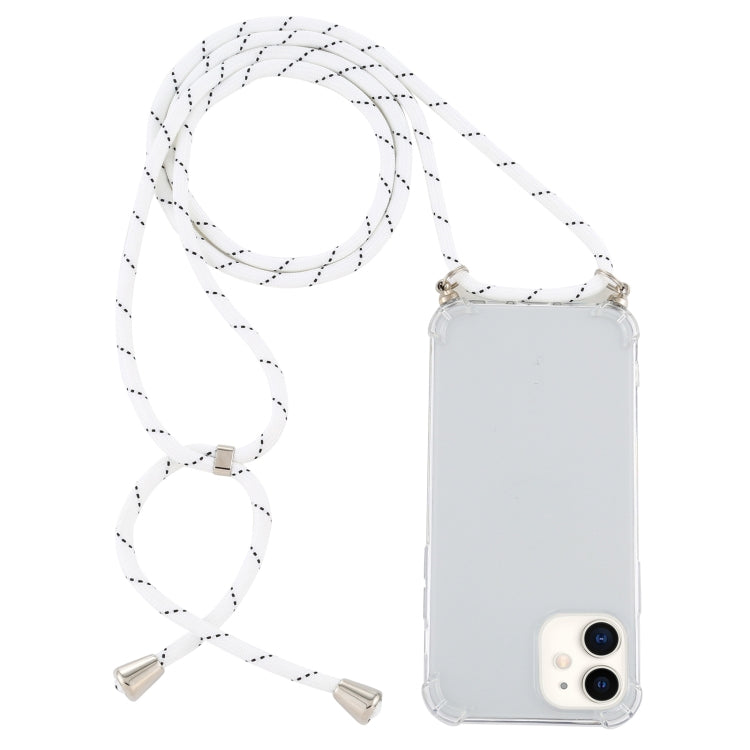 Custodia TPU trasparente per iPhone 12 mini con cordino
