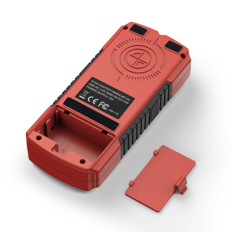 HW-710 Scanner da parete 5 in 1, rilevatore di metalli, individua montanti, strumento di misurazione