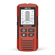 HW-710 Scanner da parete 5 in 1, rilevatore di metalli, individua montanti, strumento di misurazione