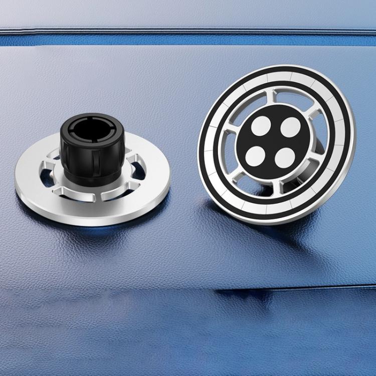 Adattatore magnetico universale a sfera MagSafe da 17 mm per supporto telefono auto, C4 Solid Color Black, C5 Hexagonal Black, C6 Round Black, C6 Round Silver