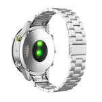 Cinturino per orologio in lega di titanio con fibbia piatta a tre perline., For Garmin 26mm, For Garmin 22mm, For Garmin 20mm