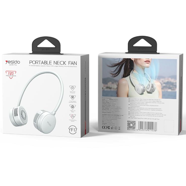Ventilatore da collo portatile Yesido YF17