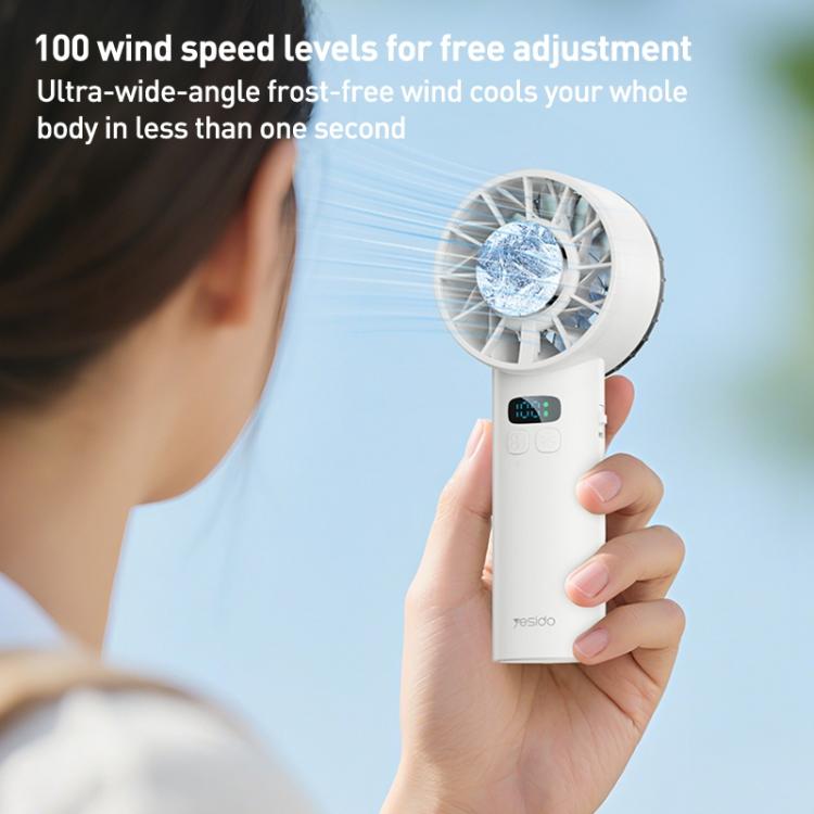 Compressore di ghiaccio portatile Yesido YF18, ventilatore brushless ad alta velocità