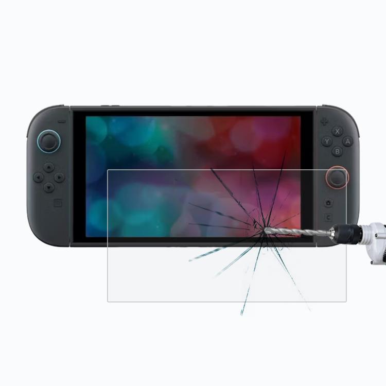 Pellicola in vetro temperato da 0,26 mm, durezza 9H, 2,5D, For Nintendo Switch 2 (1 PC)
